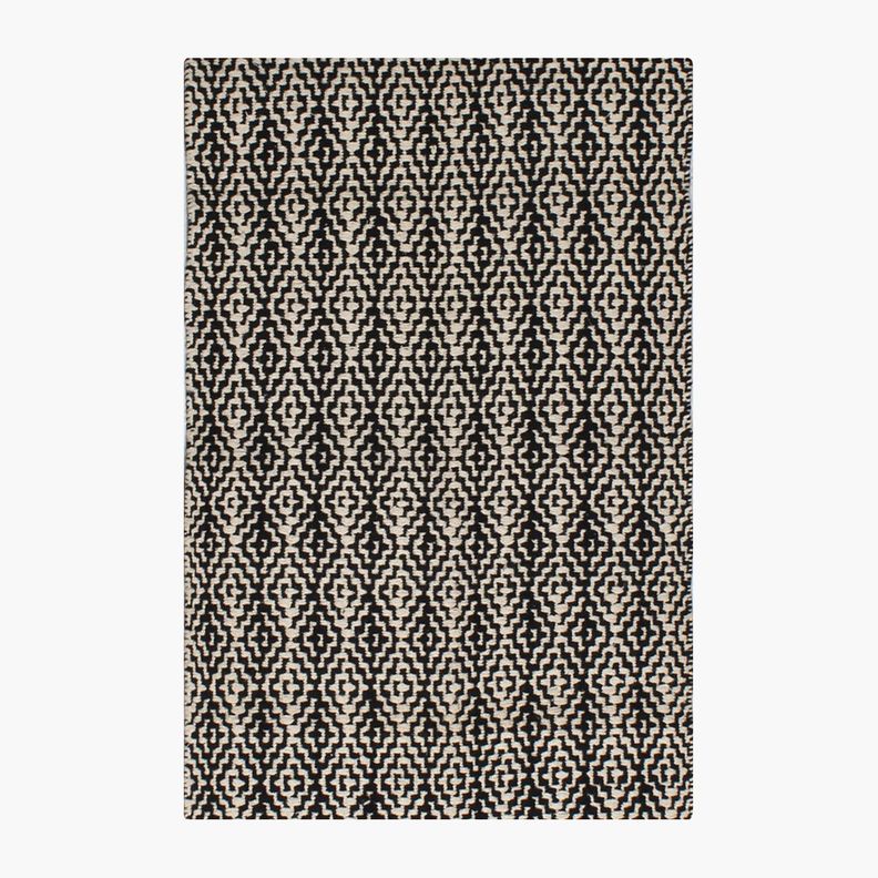 Alfombra Algodon Nepal 200x300 Negro