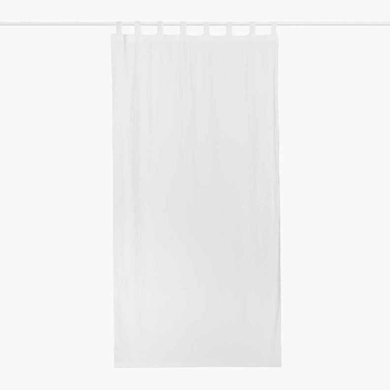 Cortina algodón Fray 140x280 Blanco-0