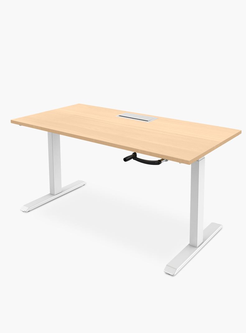 Escritorio Cosmo 180x70 Ajustable con Pasacables-1