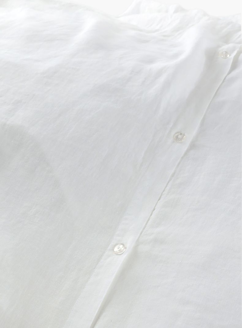Funda Plumón 100% Lino Portofino 1,5 Plazas Blanco-7