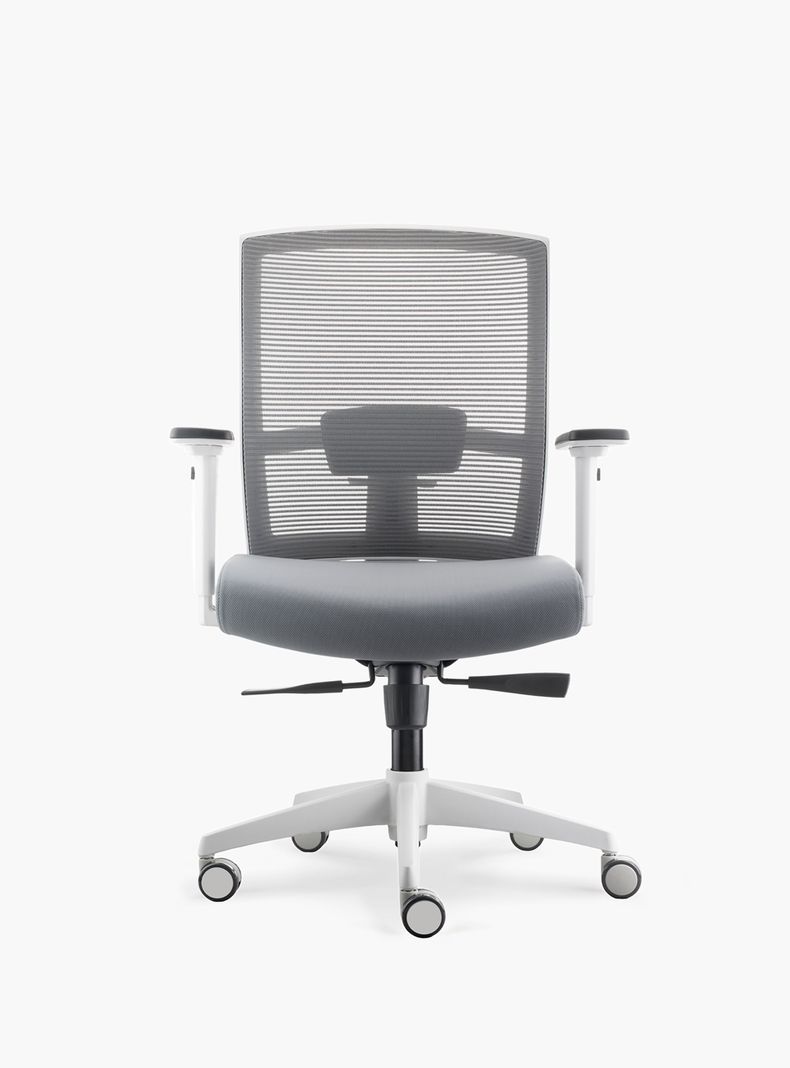 Silla Escritorio Taylor Pro Gris Claro-0