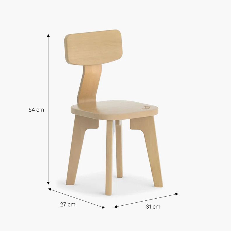 Silla Infantil Fiorella Natural-5