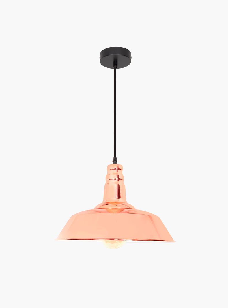 Lampara de Colgar ISI Golden Rose Rosado