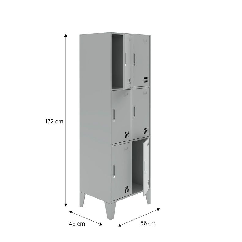 Locker metálico L2A3-2