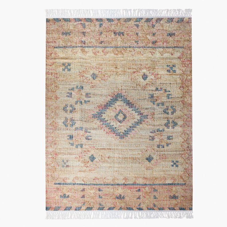 Alfombra Yute/Alg Novara 200x300 Multicolor-0