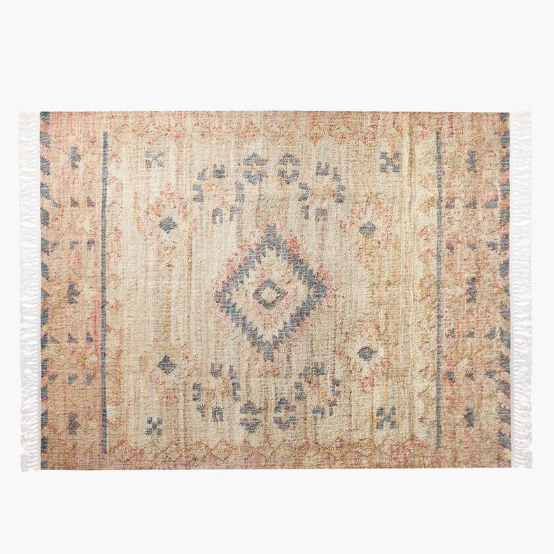 Alfombra Yute/Alg Novara 200x300 Multicolor-2