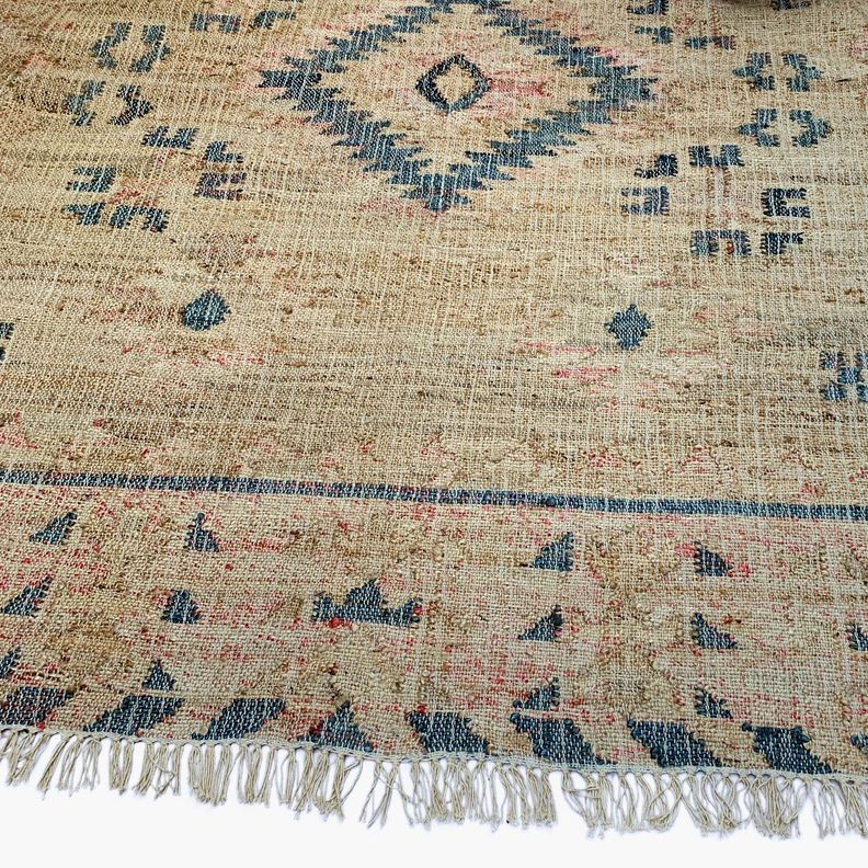 Alfombra Yute/Alg Novara 200x300 Multicolor-5