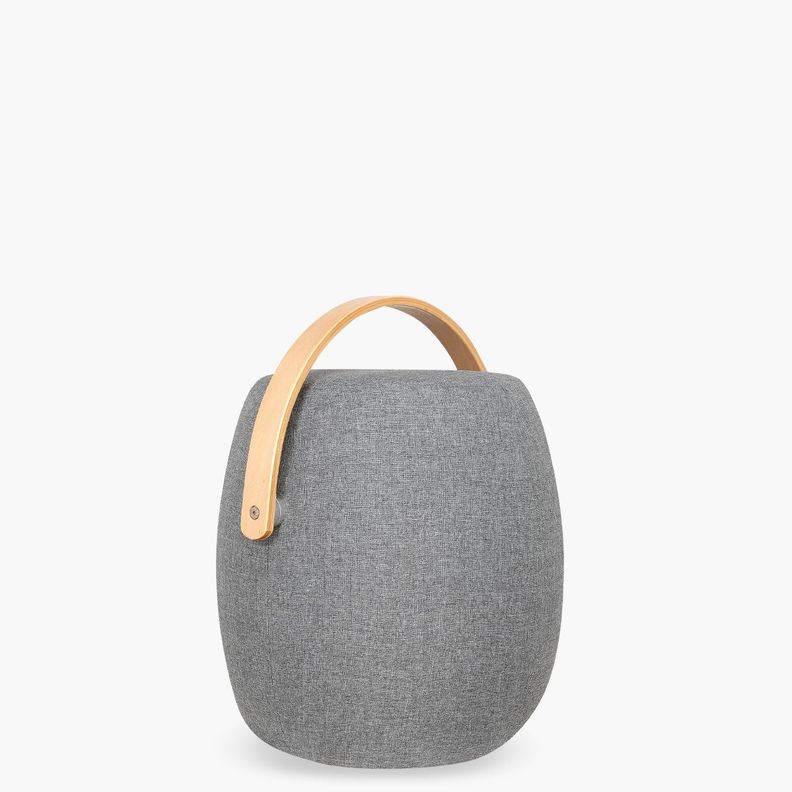 Pouf Asa de Madera LT Gris Claro-0