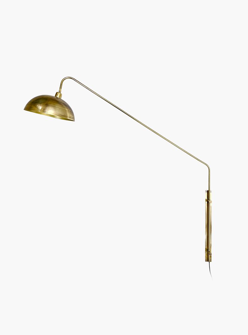 Lampara de Pared Bihar Bronce-0
