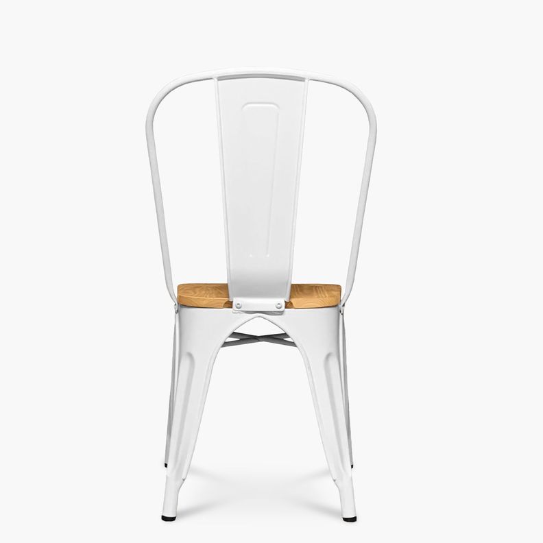 Silla Tolix Madera Blanco-3