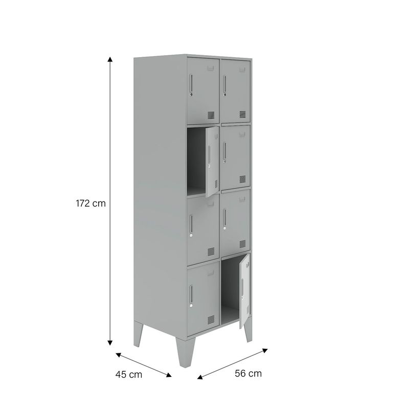 Locker metálico L2A4-2