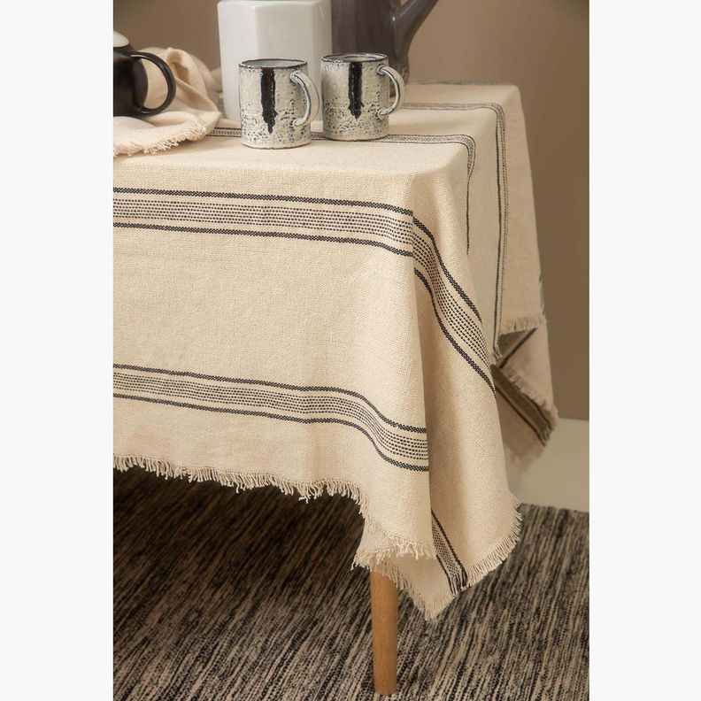 Mantel Capri 160x160 Negro-1
