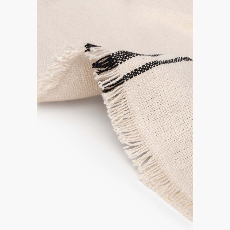 Mantel Capri 160x160 Negro-4