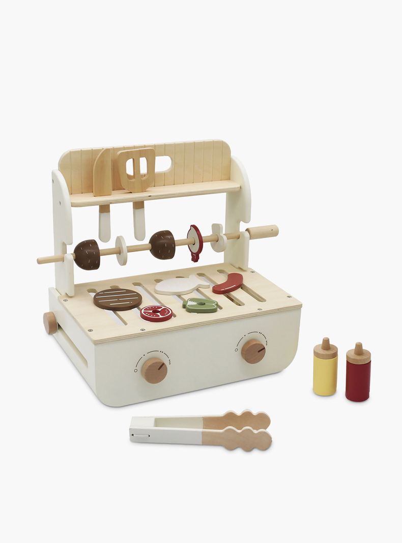 Parrilla Infantil de Madera Multicolor-0