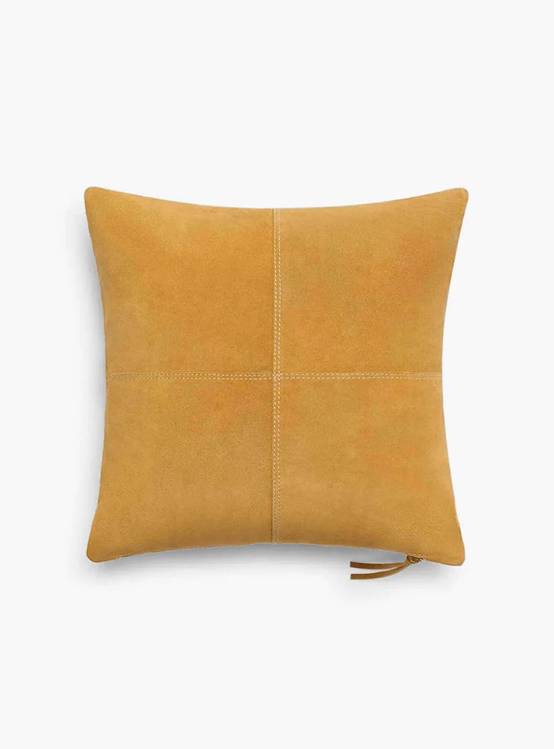 Funda Cojín Hamza 45x45 Mostaza