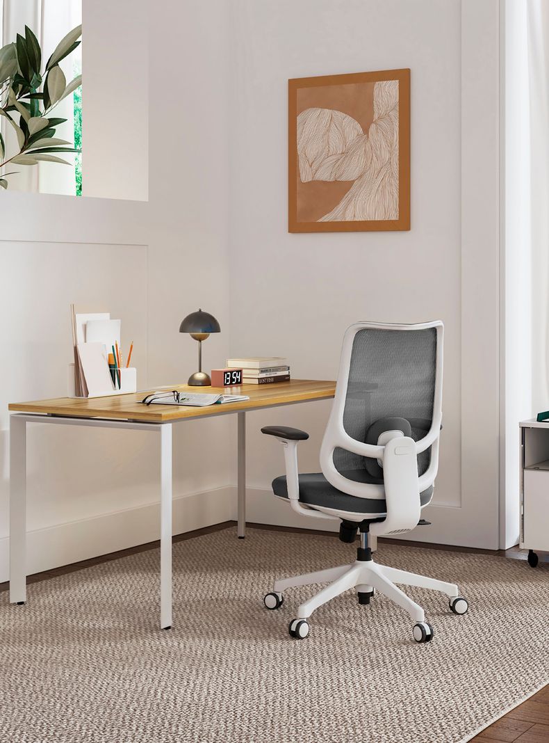 Silla Oficina Bolt Gris claro-1