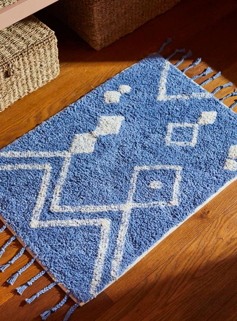 Piso de Baño Fauve Azul 50x70-1