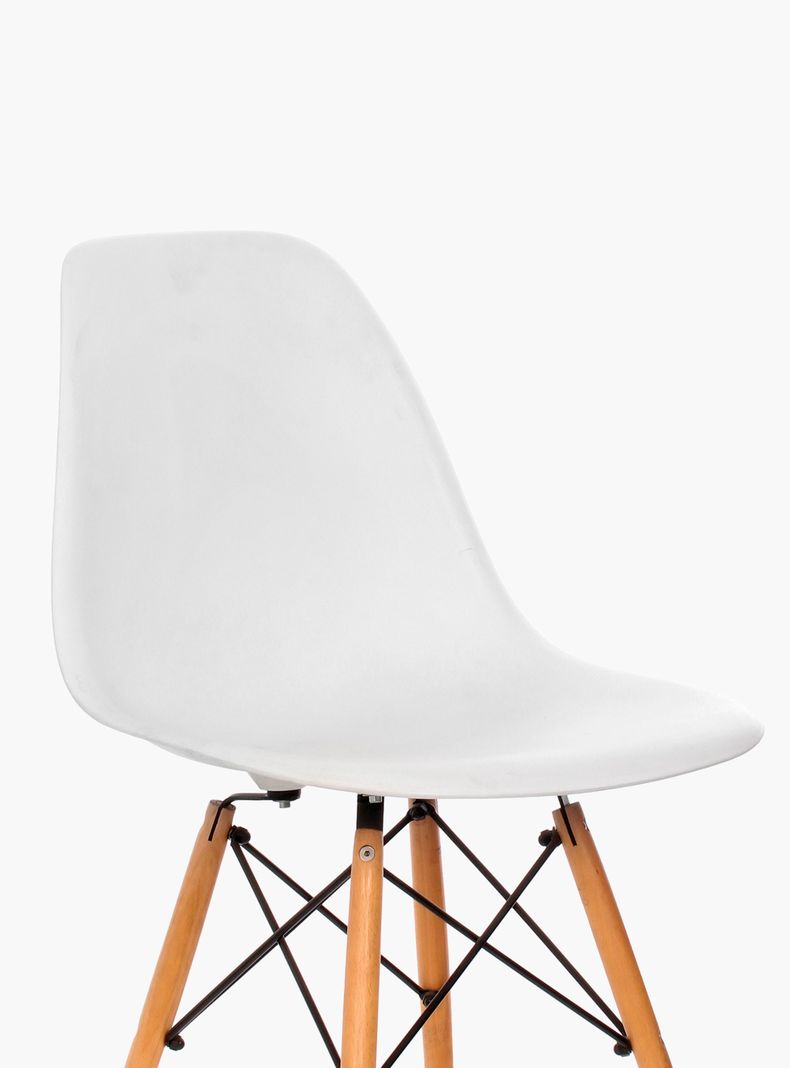 Silla DSW Réplica Eames Blanco-1