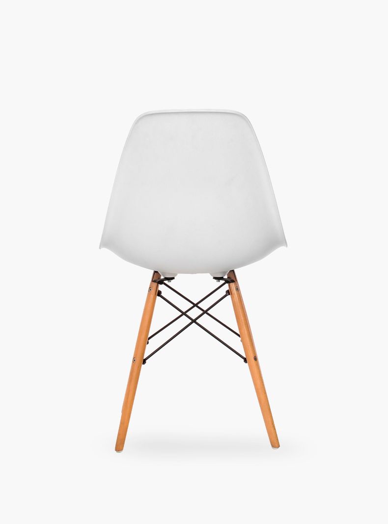 Silla DSW Réplica Eames Blanco-4