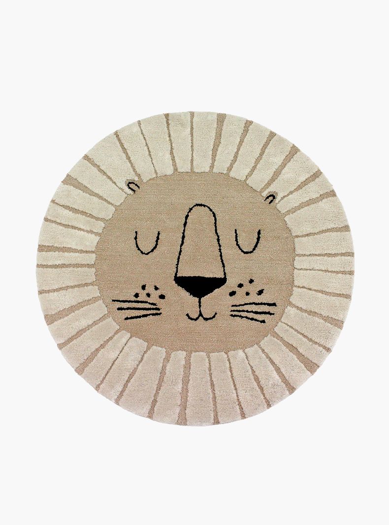 Alfombra Leon Diam 120 Beige 120D