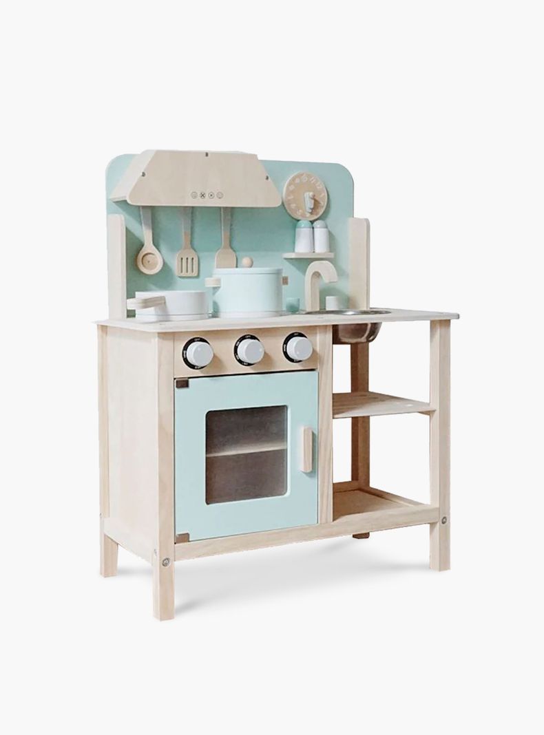 Cocina Infantil de Madera Maia Menta-0