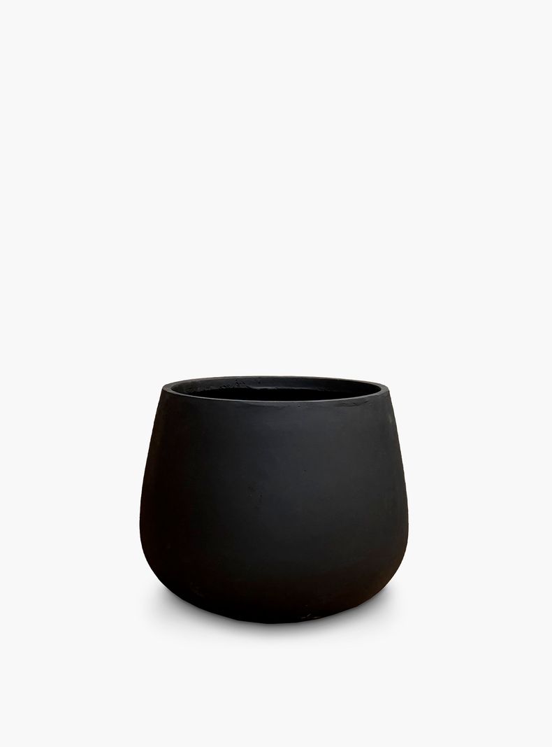Macetero Aysen 25 Negro