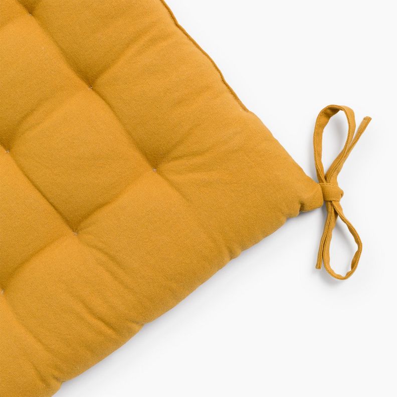 Cojin de Silla Algodón Gavema 40x40 Mostaza-1