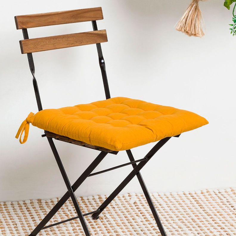 Cojin de Silla Algodón Gavema 40x40 Mostaza-2