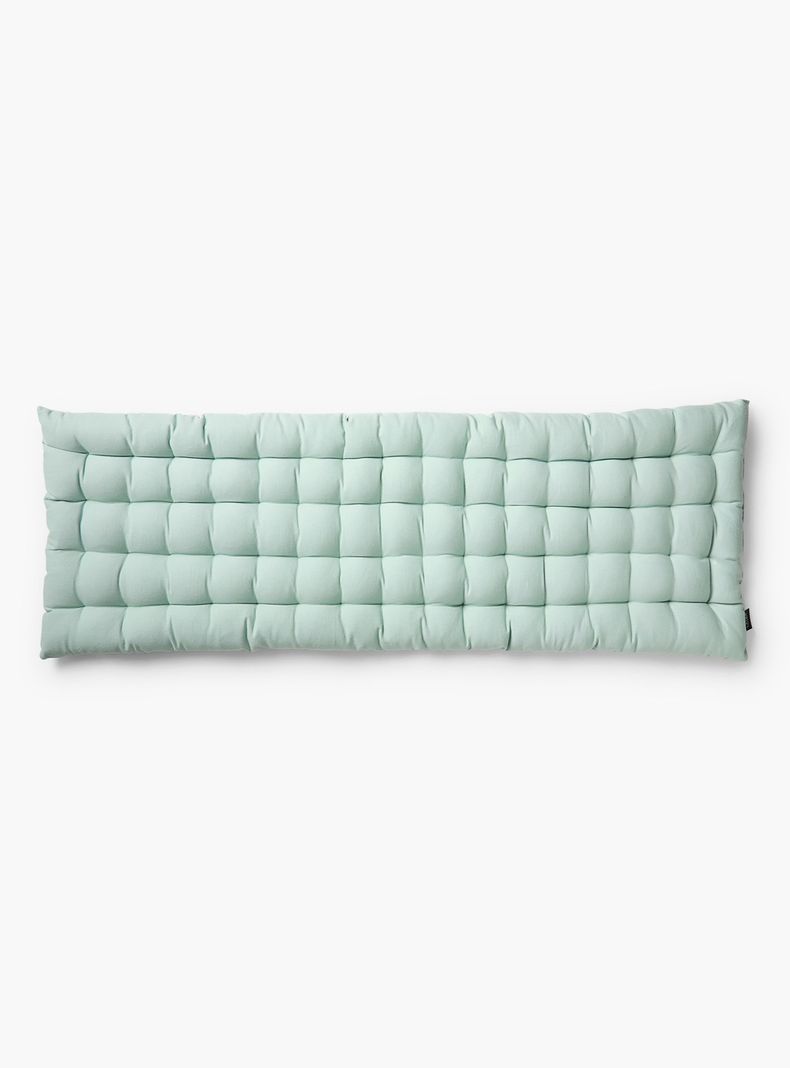 Cojin de Banqueta Algodon Gavema 120x40 Verde Claro