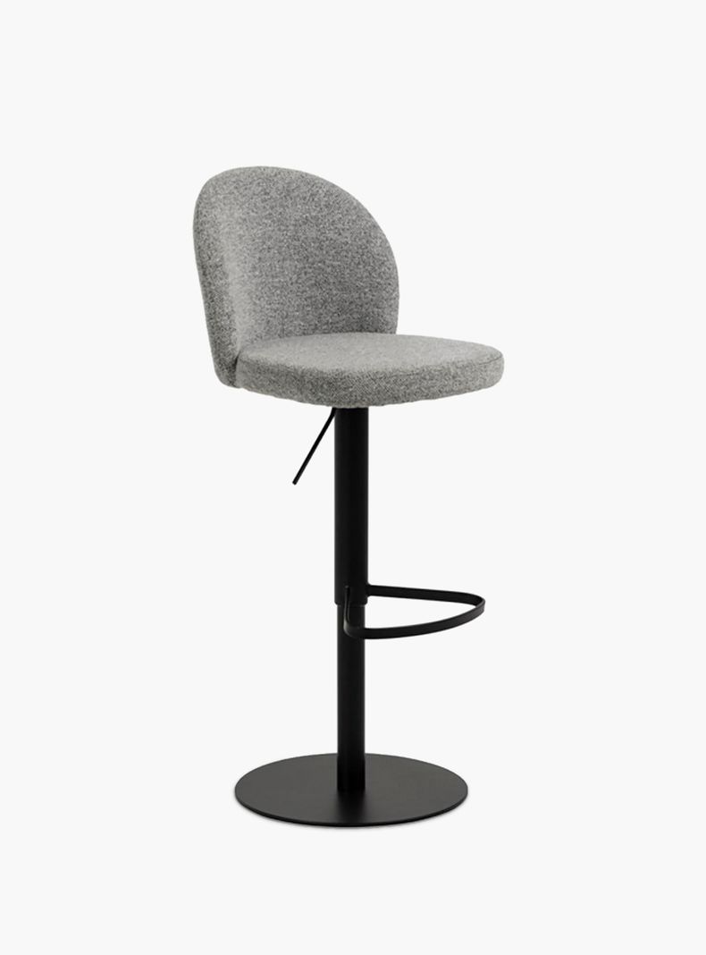 Taburete Tapiz Pascale Gris-2