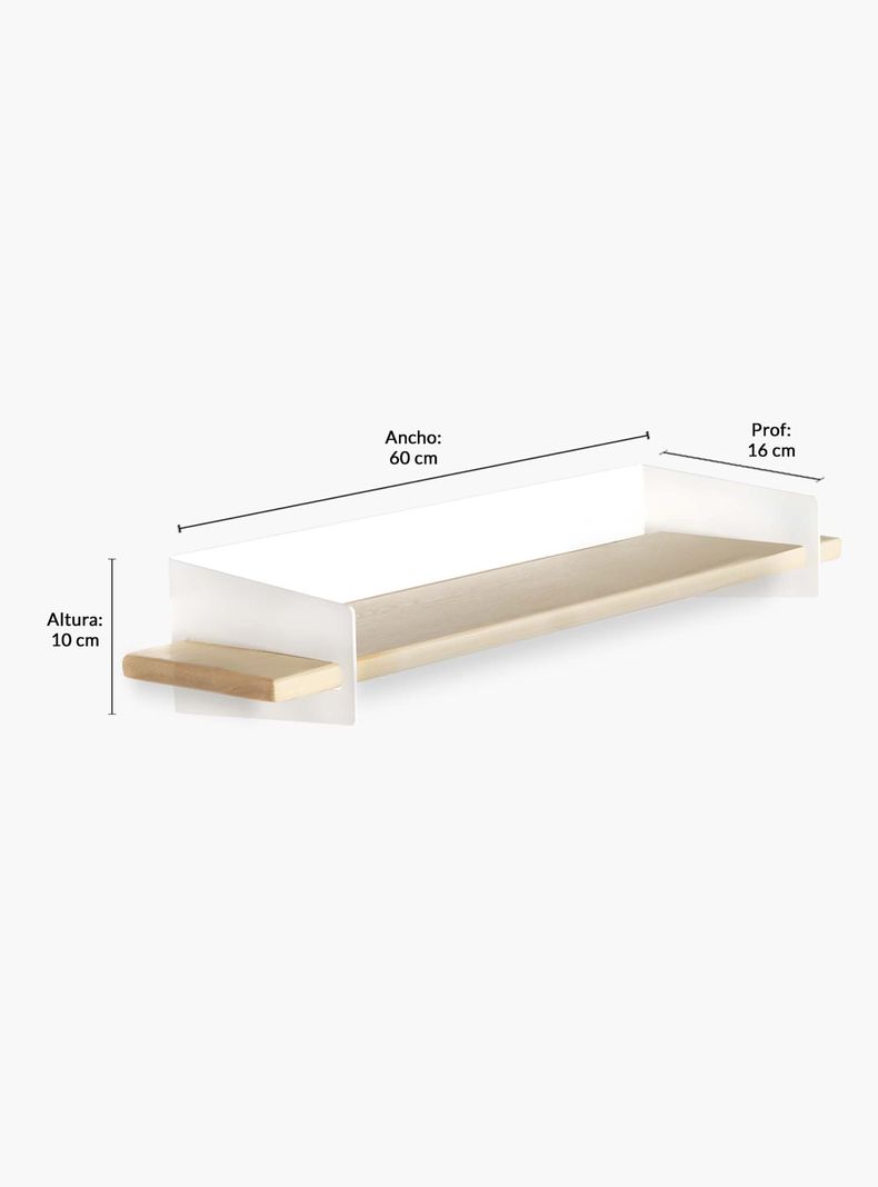 Repisa Strato Blanco-4