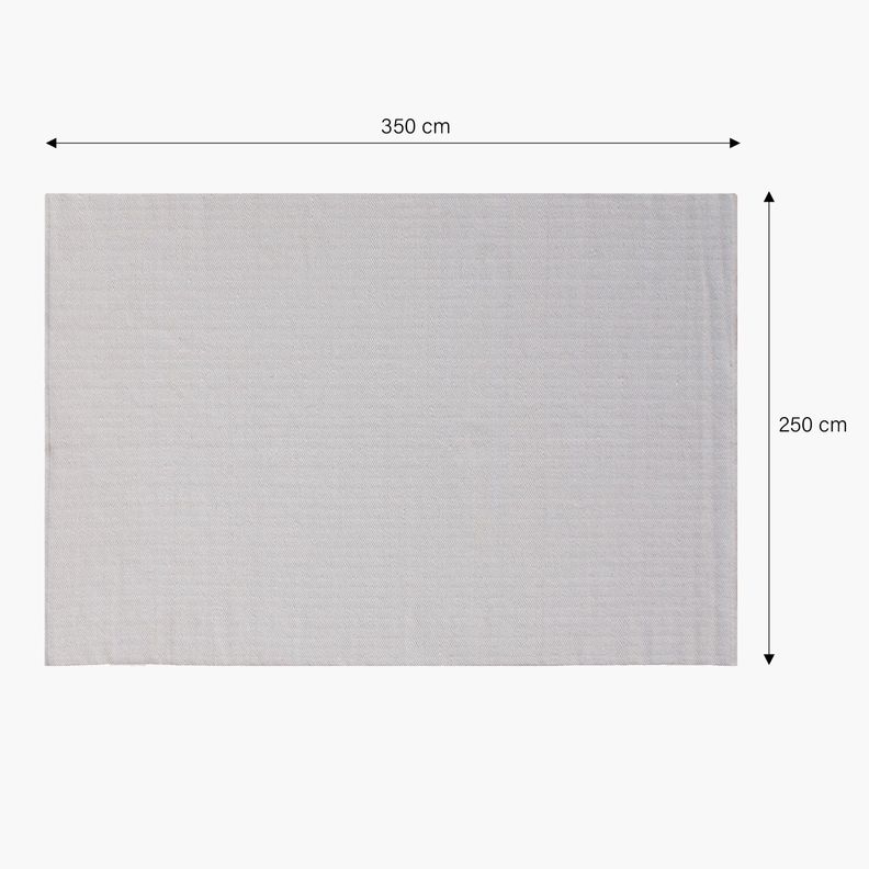 Alfombra Lana Miscanti 250x350 Crudo-2