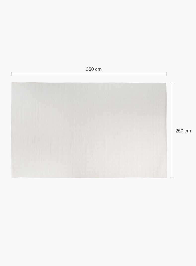 Alfombra Lana Miscanti 250x350 Crudo-6