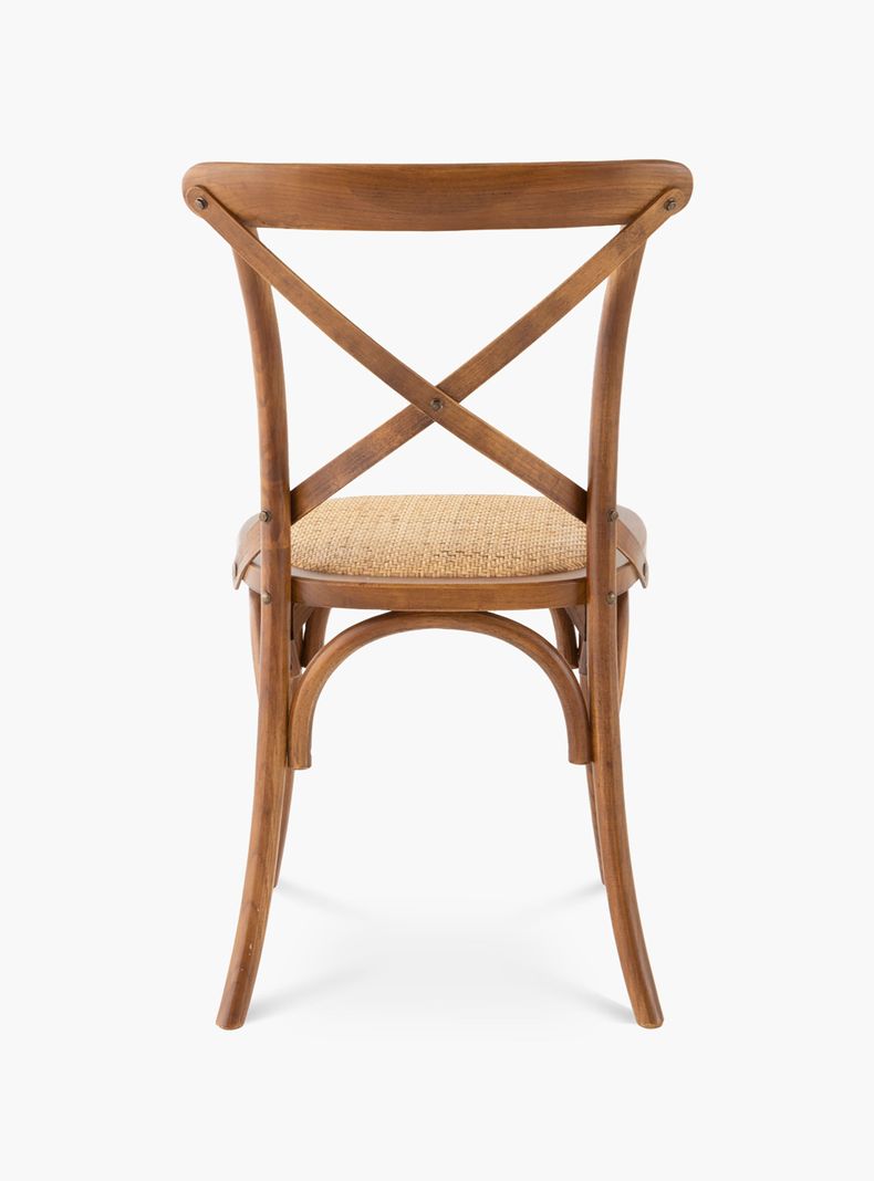 Silla Madera Tradition Rattan Nogal-4
