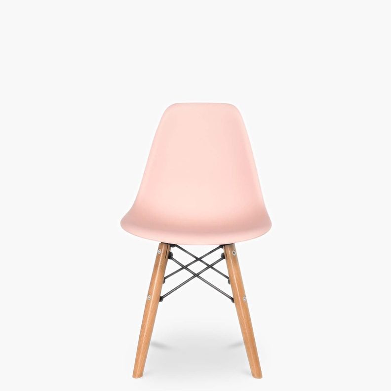 Silla Kids Eames DSW Rosado (Réplica)-0