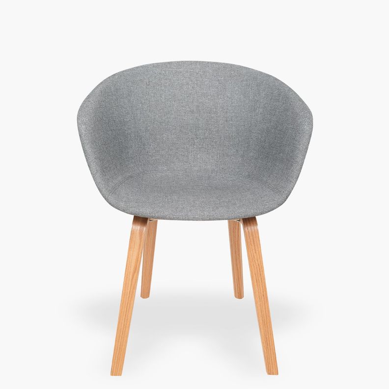 Silla Gaudi TAP Base Madera Gris