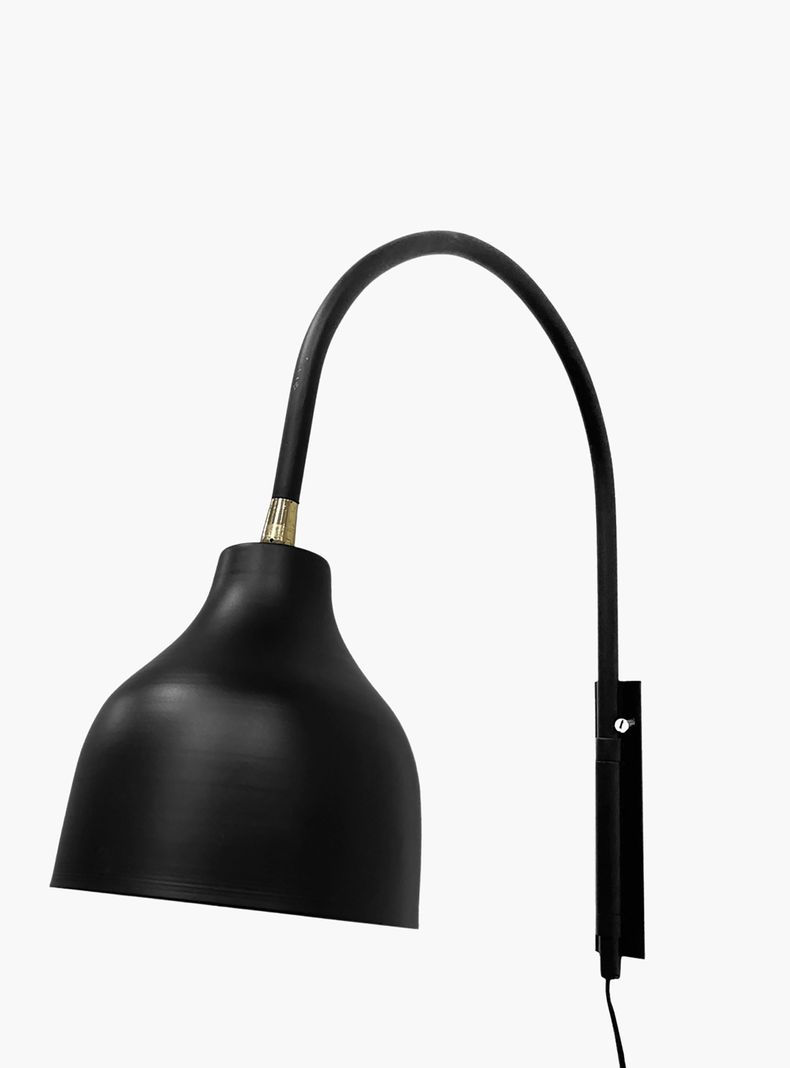 Lámpara de Pared Vince Negro-0