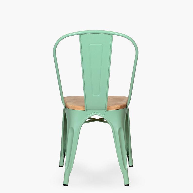 Silla Tolix Madera Menta-5