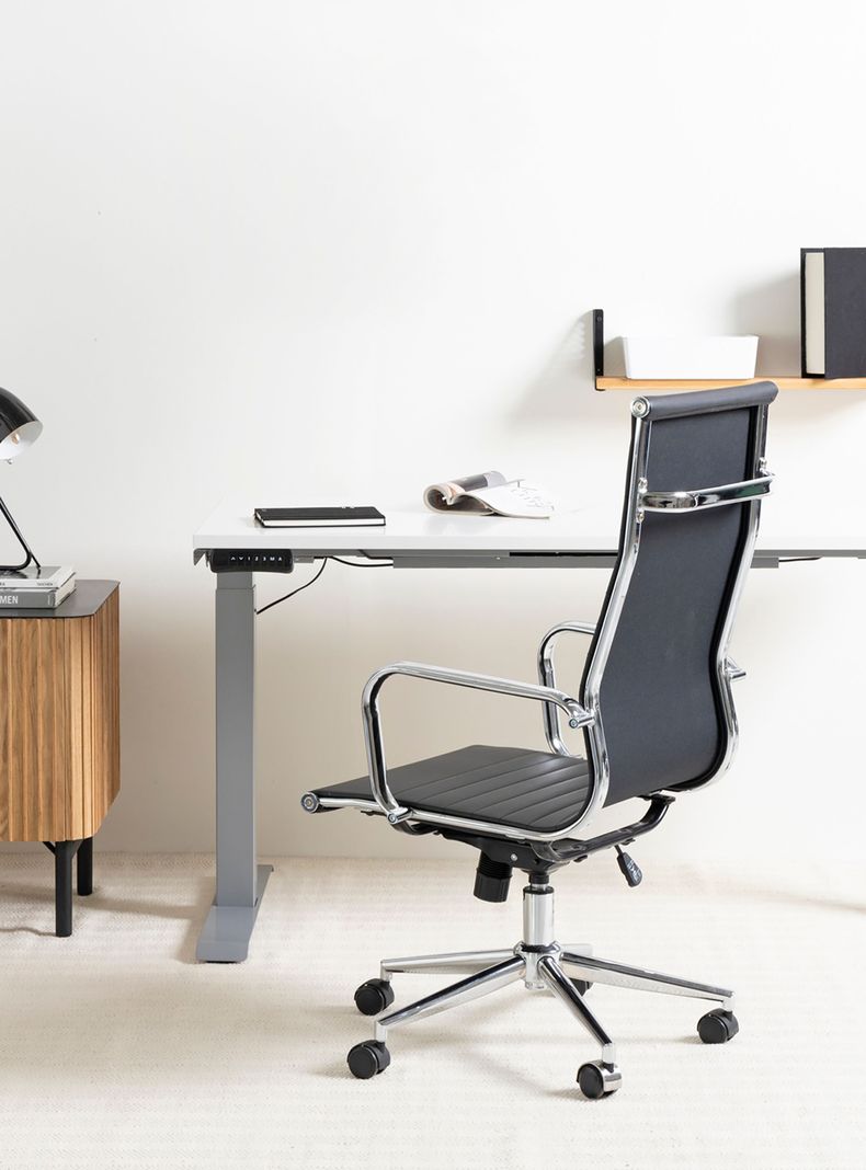 Silla oficina Bishop Alta Negro-1