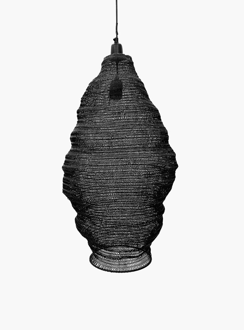 Lámpara de Colgar Nyra Negro-2