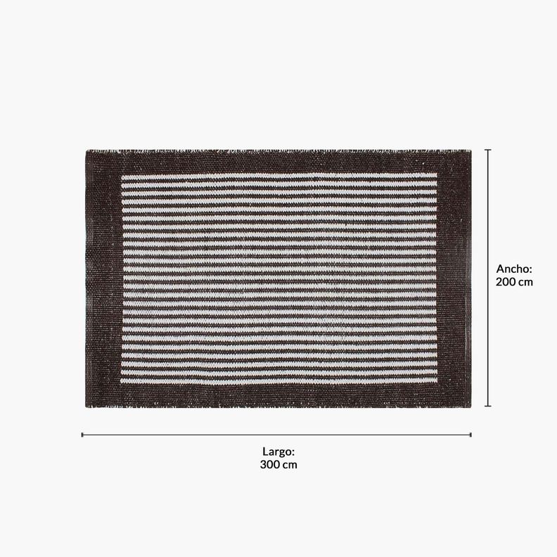 Alfombra Exterior Milos 200x300 Cafe-1