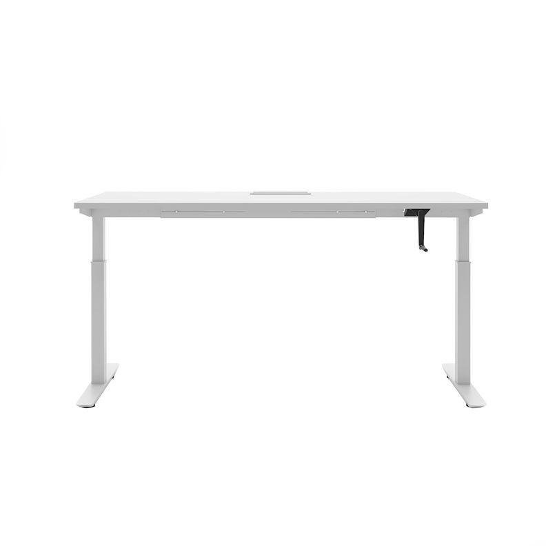 Escritorio Neo ajustable con pasacables 180x70-2