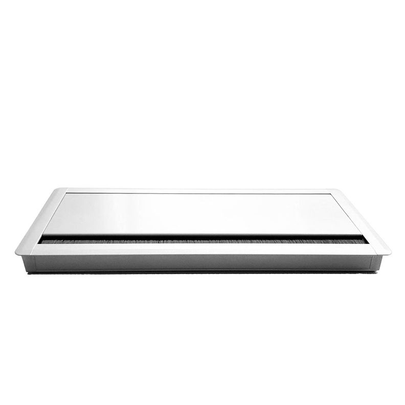Pasacables Rectangular Blanco-0