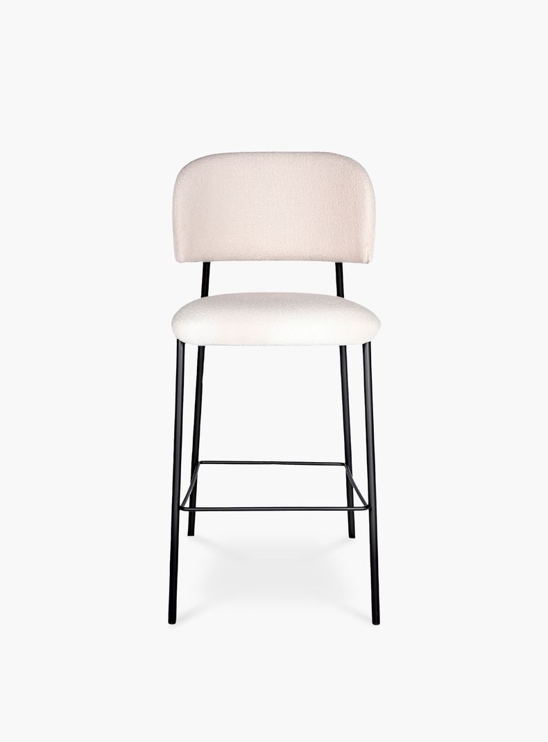 Taburete Tapiz Regina Crema-0