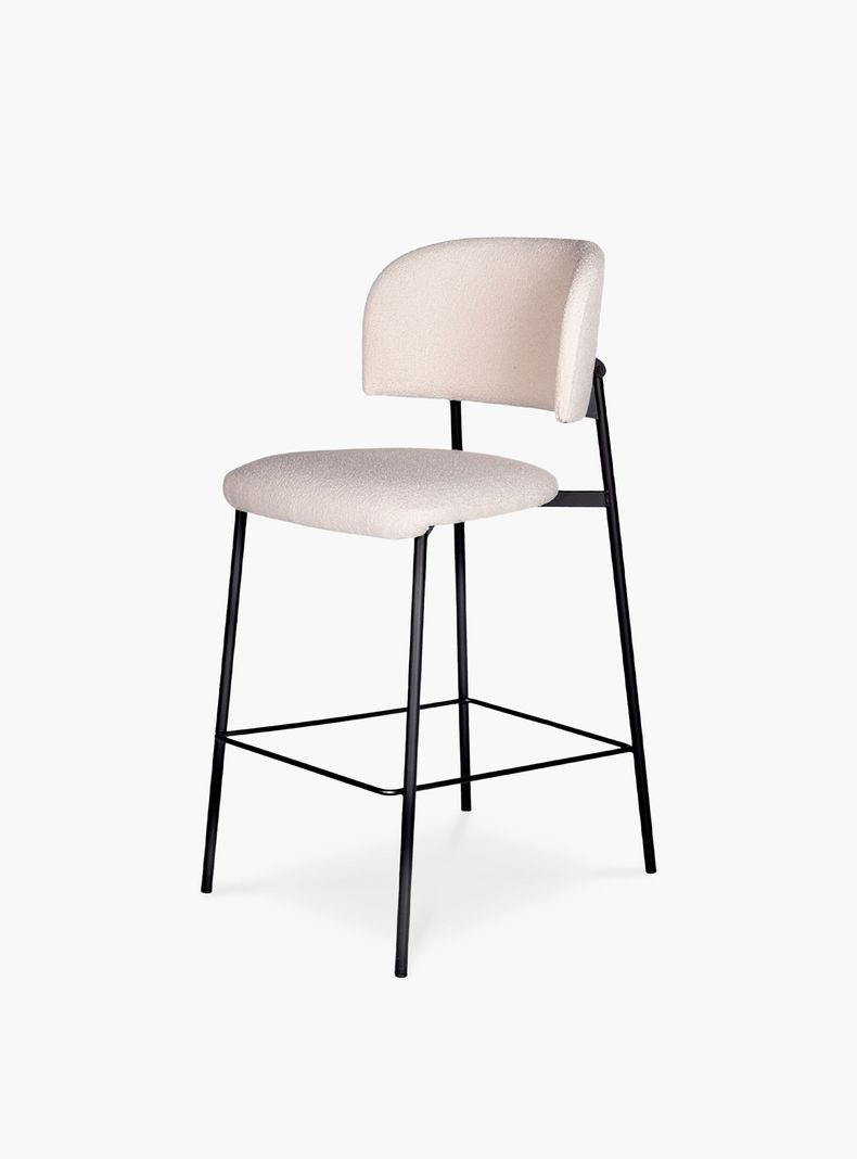 Taburete Tapiz Regina Crema-1