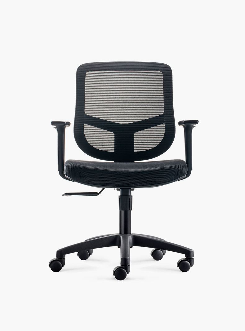 Silla oficina Operativa Leaf Negro-0