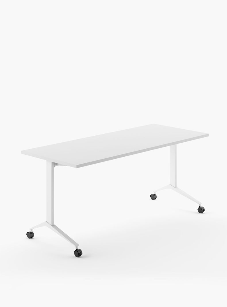 Escritorio Space Plegable 150x70 Blanco/Blanco