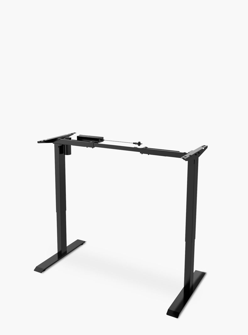 Base Acero Cosmo 120-160 Eléctrico Negro-1
