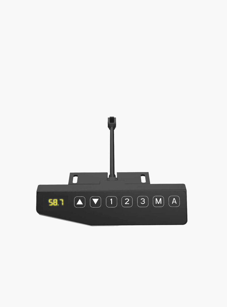Base Acero Cosmo 120-160 Eléctrico Negro-2
