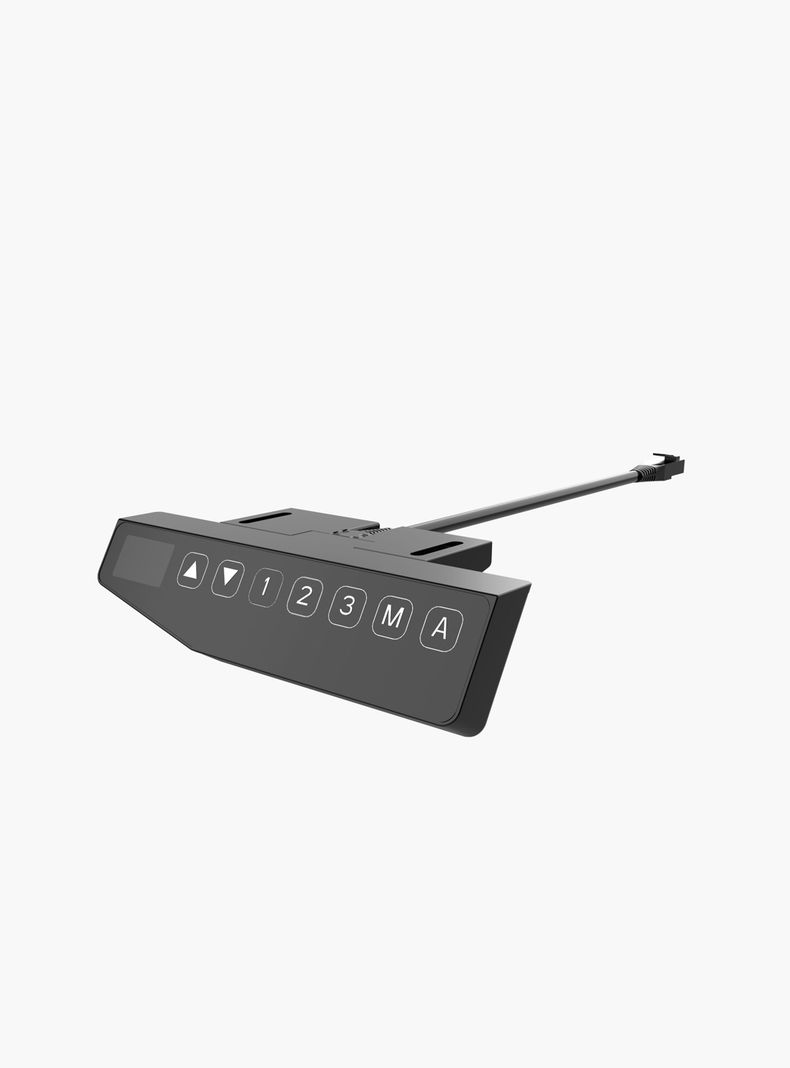 Base Acero Cosmo 120-160 Eléctrico Negro-3